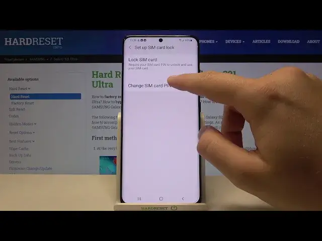 'Video thumbnail for How to Change SIM PIN in Samsung Galaxy S21 Ultra?'