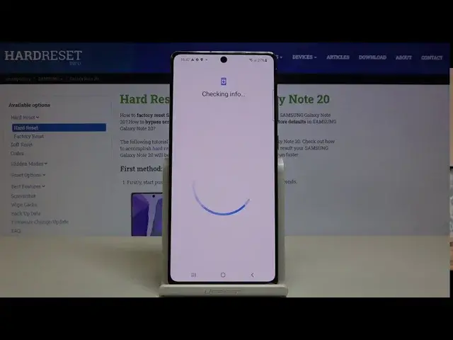 Video thumbnail for How to Activate Google Backup in SAMSUNG Galaxy Note 20 - Allow Backup Data
