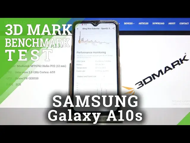 'Video thumbnail for Samsung Galaxy A10s Sling Shot Extreme Test by 3DMark'