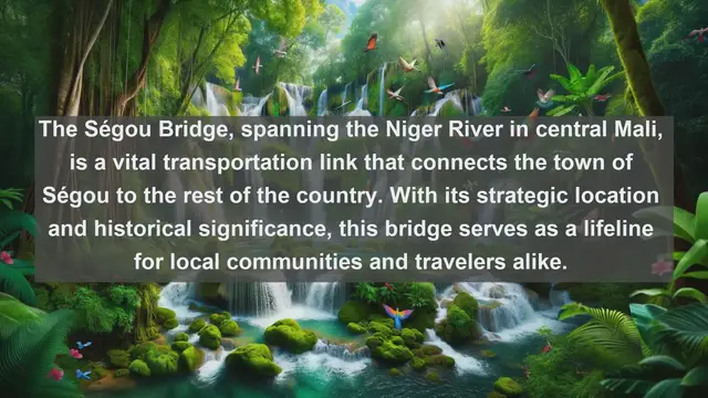 Video thumbnail for Ancient Marvels: Discovering Mali's Top 10 Iconic Bridges