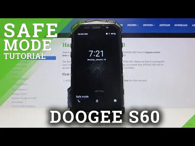 'Video thumbnail for How to Enter Safe Mode in DOOGEE S60 – Diagnose System Issues'