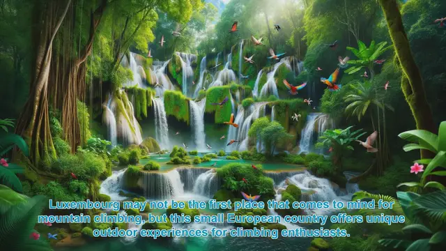 Video thumbnail for Scaling Luxembourg's Unexpected Climbing Gems