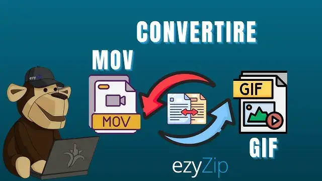 'Video thumbnail for Come Convertire MOV in GIF Online (Guida Semplice)'