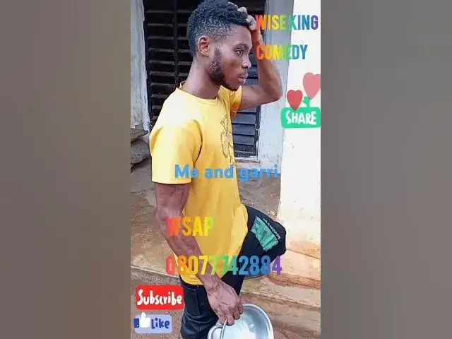 Video thumbnail for na garri cause am ooh #comedy #communitysupport #funnymoments #comedy #seo