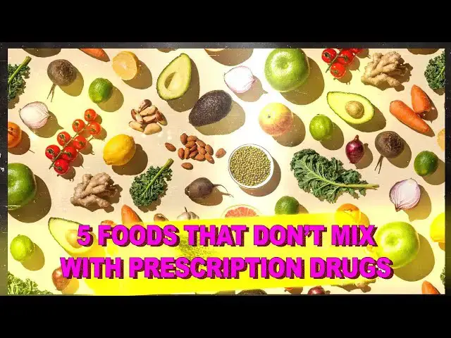 Video thumbnail for ⚠️ 5 Foods That Don’t Mix With Prescription Drugs | Important Warning!