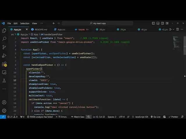 Video thumbnail for Build a React.js Google Drive File Picker API to Upload,View & Download Files in Browser Using JS