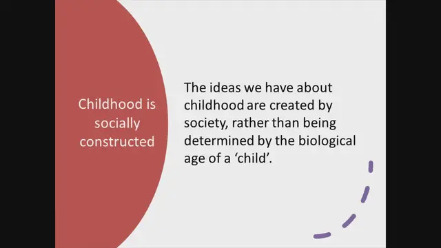 Video thumbnail for The Social Construction of Childhood