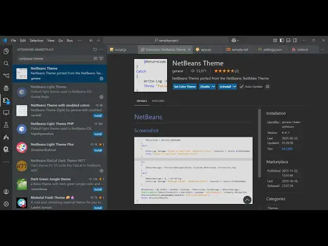 Video thumbnail for VS Code Tutorial to Integrate Apache Netbeans IDE Dark and Light Theme Video For Beginners