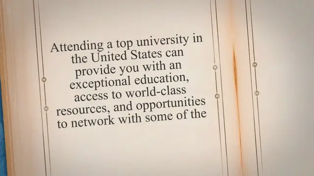 'Video thumbnail for The Ultimate Guide to Choosing and Thriving at a Top University in the United States'