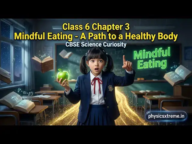Video thumbnail for Class 6 Science Curiosity Chapter 3 | Mindful Eating | A Path to a Healthy Body | CBSE