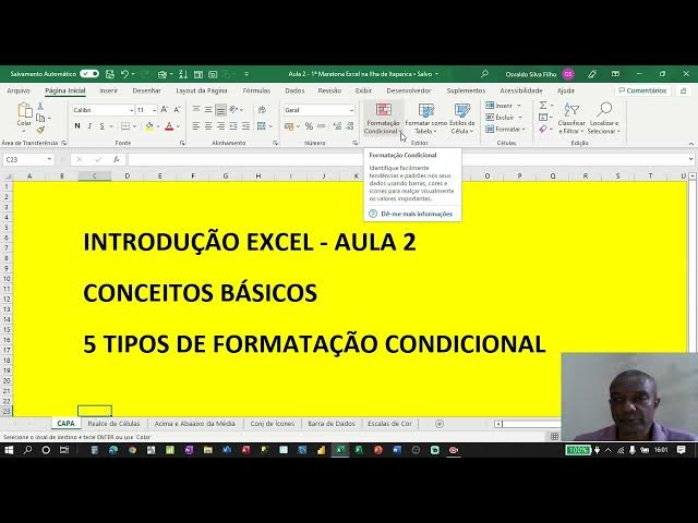 Video thumbnail for 5 Tipos de Formatação Condicional