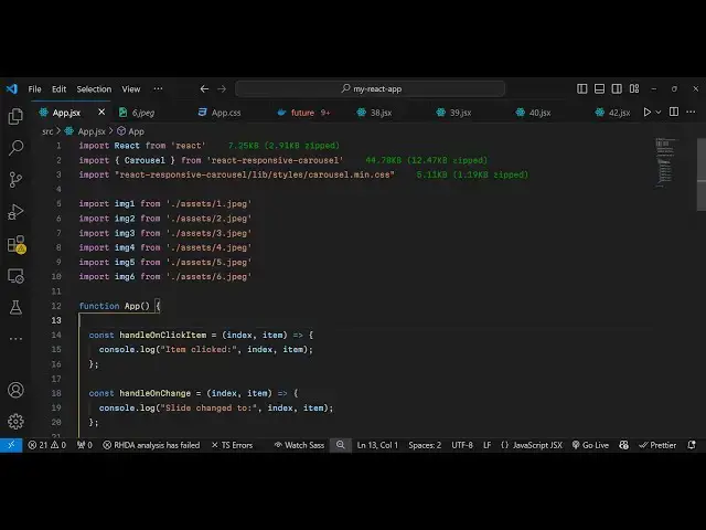 Video thumbnail for Build a React.js Responsive Image Carousel With Controls Using react-responsive-carousel in JSX