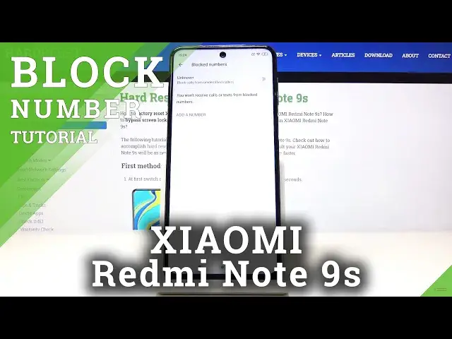 'Video thumbnail for How to Block Numbers and Texts on Xiaomi Redmi Note 9s - Stop Unwanted Calls'