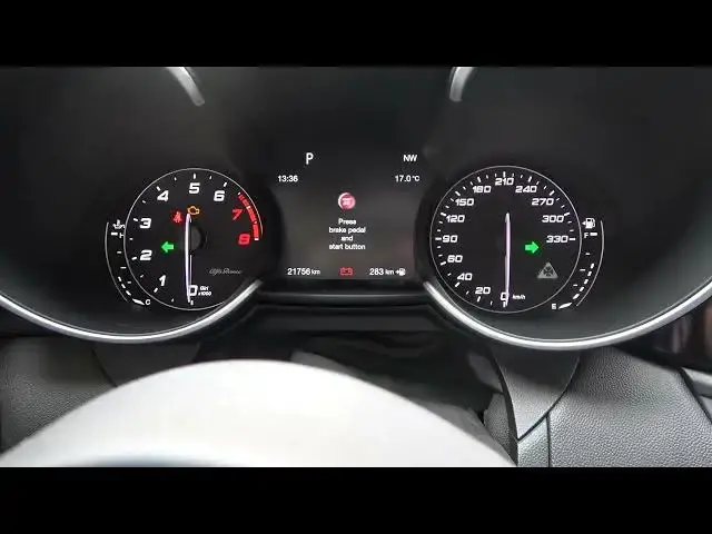 Video thumbnail for How to Turn Hazard Light On or Off in Alfa Romeo Giulia - Enable or Disable Emergency Lights
