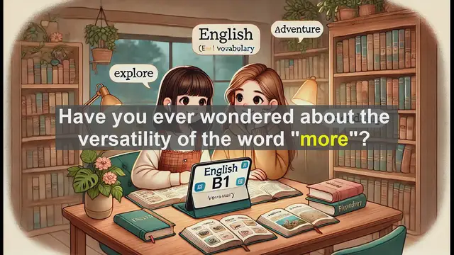 Video thumbnail for 2500 Must Know CEFR B1 Vocabulary - Mastering 'More': Essential Tips for B1 English Proficiency
