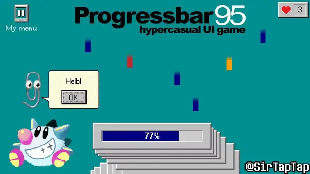 Video thumbnail for Let's Play ProgressBar95 | Windows 95: THE GAME!