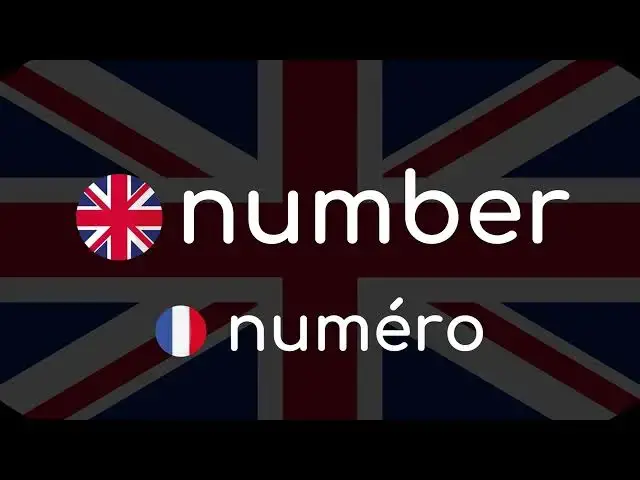 'Video thumbnail for Comment prononcer « number » en anglais'