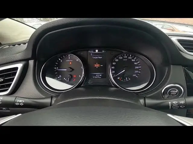 Video thumbnail for How to Target Tyre Pressure in Nissan Qashqai II ( 2014 – 2021 ) | Set Tyre Pressure Indicator