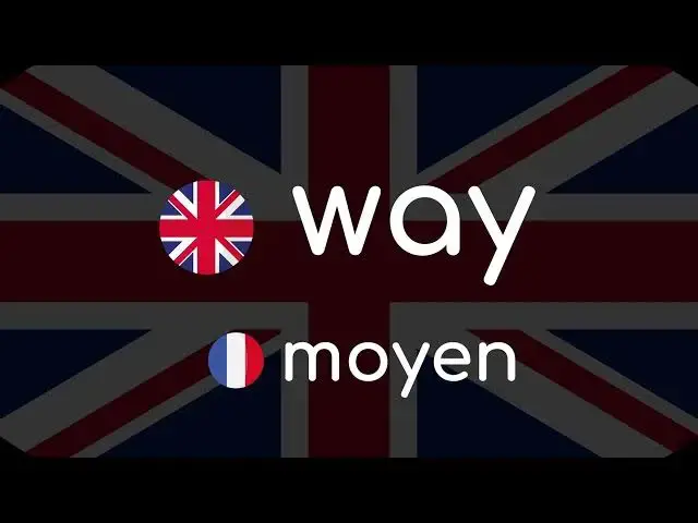 'Video thumbnail for Comment prononcer « way » en anglais'