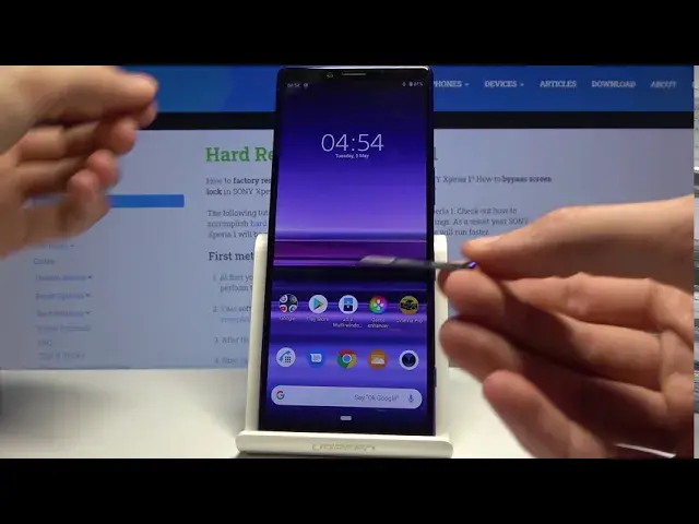 Video thumbnail for How to Insert Nano SIM Card & Micro SD Card in SONY Xperia 1 – SIM & SD Installation