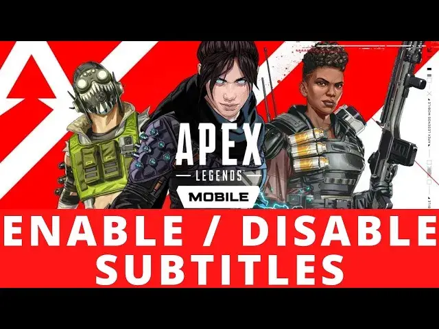 'Video thumbnail for Apex Legends Mobile - How To Enable & Disable Subtitles'