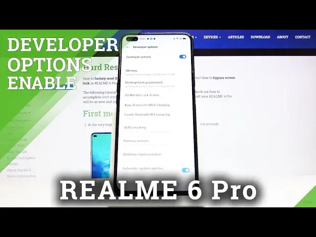 Video thumbnail for How to Allow Developer Options Realme 6 Pro – Enable USB debugging