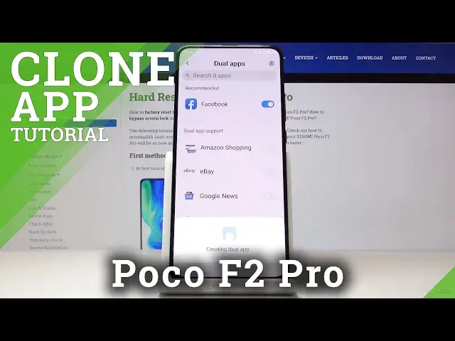 'Video thumbnail for How to Clone Apps in Xiaomi Pocophone F2 Pro - Dual Apps Feature'