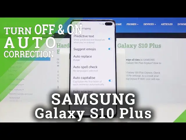 Video thumbnail for How to Activate Auto Correction in Samsung Galaxy S10 Plus?