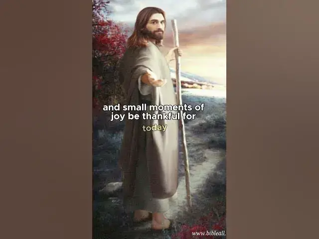 'Video thumbnail for Be thankful for today'