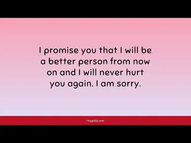 Video thumbnail for Sorry Messages For Her | Mend Hearts and Rekindle Love