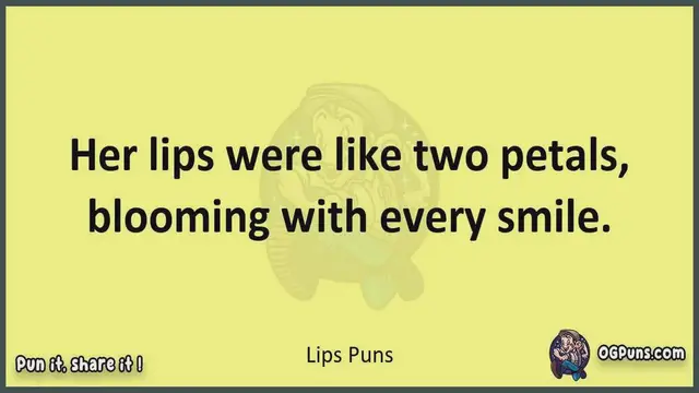 Video thumbnail for Lips - Jokes, Puns, Wordplays, and Laughter