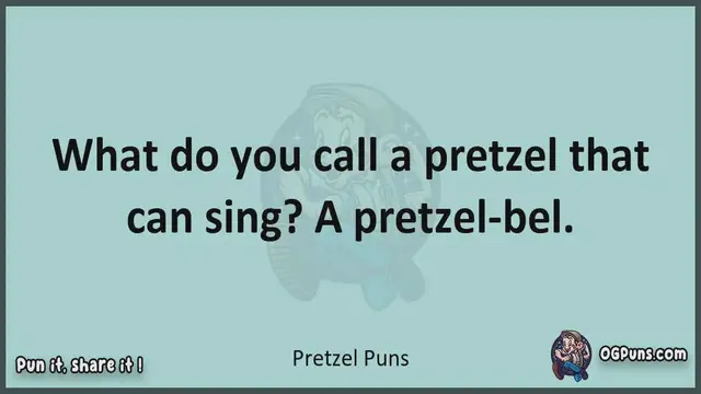 Video thumbnail for Pretzel - Jokes, Puns, Wordplays, and Laughter