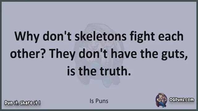 Video thumbnail for Is - Jokes, Puns, Wordplays, and Laughter