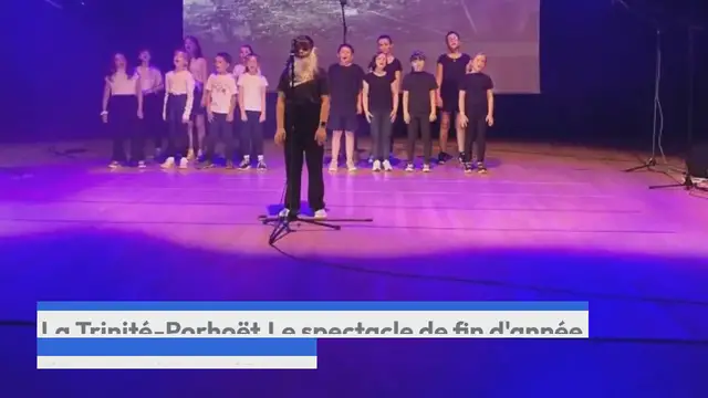 Video thumbnail for La Trinité-Porhoët. Le spectacle de fin d’année de l’école Saint-Joseph