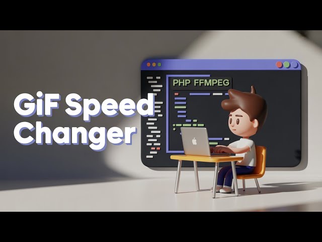 Video thumbnail for PHP FFMPEG Script to Change Speed of GIF Animation Using HTML5 Form in Browser