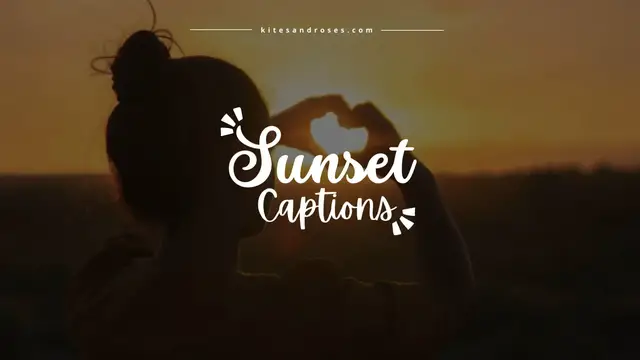 Video thumbnail for 31+ Sunset Captions For Instagram