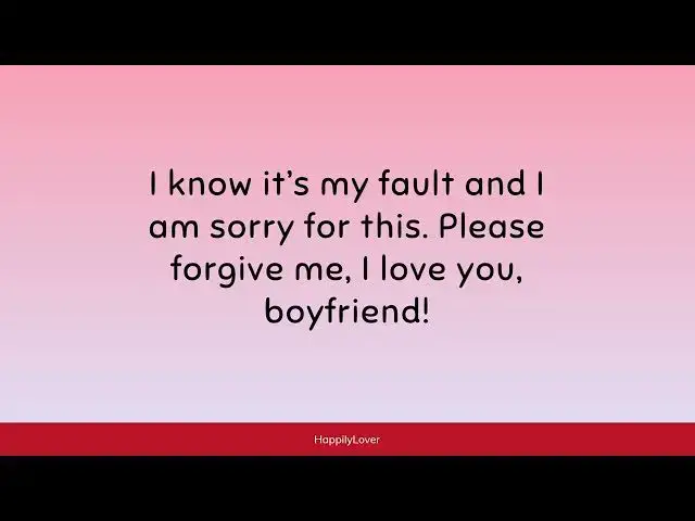 Video thumbnail for I Am Sorry Quotes and Messages For Him (Boyfriend Or Husband) | Mending Hearts