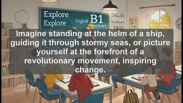 Video thumbnail for 2500 Must Know CEFR B1 Vocabulary - What is a Leader? Exploring the Meaning and Impact of Leadership