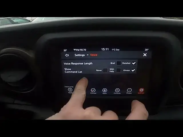 'Video thumbnail for How to Find and Manage Voice Assistant Settings in Jeep Wrangler IV ( 2018 – now )'