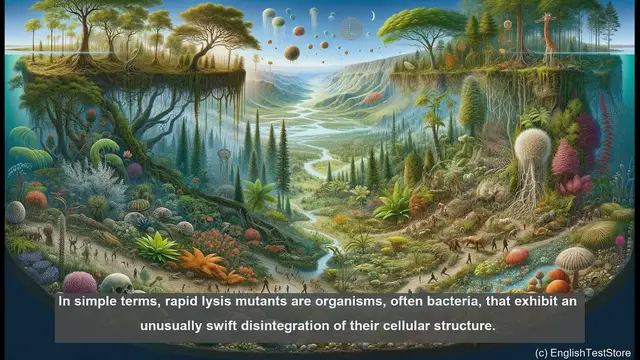 Video thumbnail for Rapid lysis mutant in biology