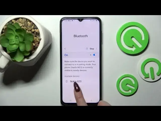 'Video thumbnail for How to Enable and Connect Bluetooth on SAMSUNG Galaxy M23'
