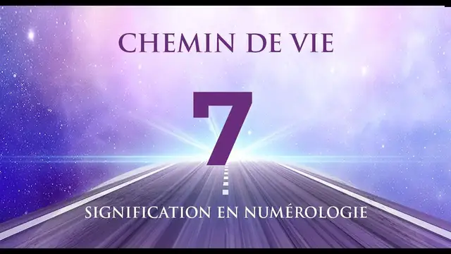 Video thumbnail for 🛤️ CHEMIN DE VIE 7 EN NUMÉROLOGIE : Tout savoir !