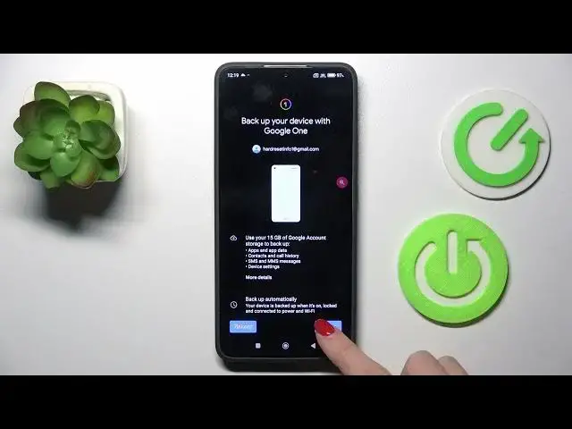 'Video thumbnail for How to Enable Google Backup on POCO X6 Pro'