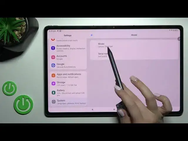 'Video thumbnail for How to Check the Device Model on LENOVO Tab P12 Pro'