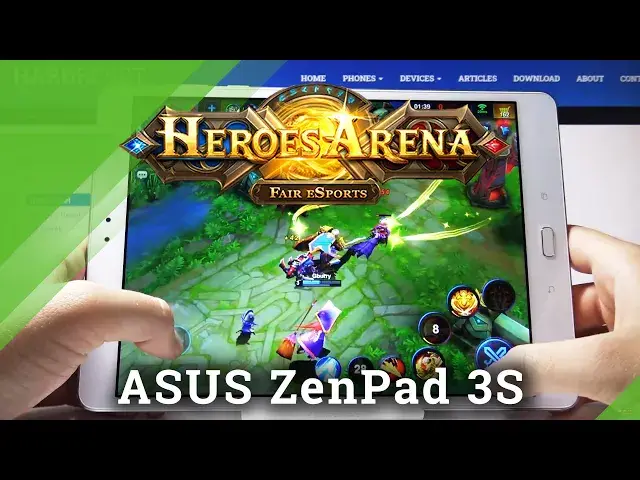 Video thumbnail for Heroes Arena on ASUS Zenpad 3s – Gameplay