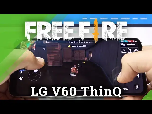 Video thumbnail for Garena Free Fire on LG V60 ThinQ – FPS / Game Test