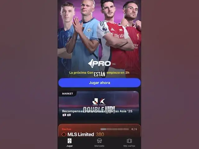 Video thumbnail for 🔥 Descubre la nueva temporada de Sorare y ficha a tus estrellas favoritas.