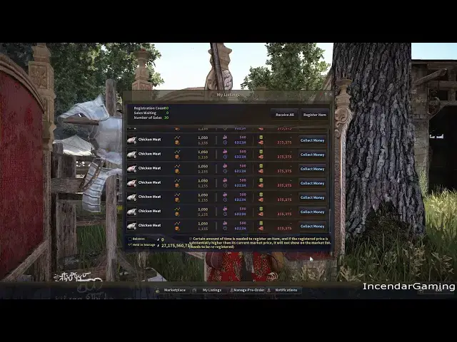 Video thumbnail for Chicken Meat! 45-60m per hour AFK 3 minutes playtime selling Chickens meats bdo Black Desert Online