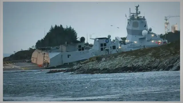 'Video thumbnail for Norwegian Navy Officer Found Guilty Over Frigate Sinking'