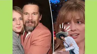 Video thumbnail for Inside Ethan Hawke and Maya Hawke's Interesting Father-Daughter Relationship